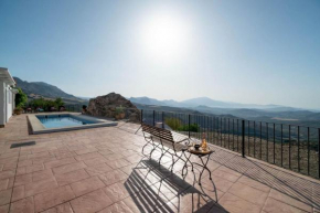 Villa with views and private pool near Malaga.